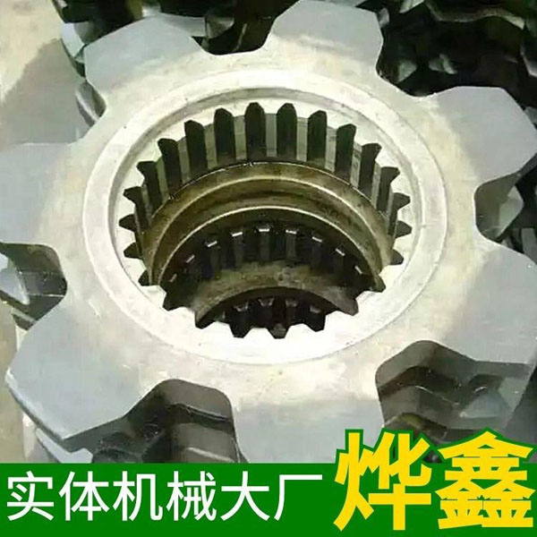 ?鏈輪分齒加工法；